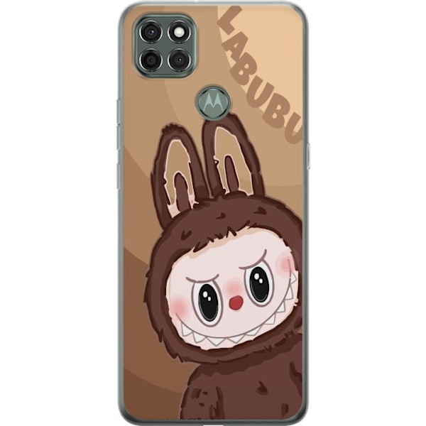 Motorola Moto G9 Power Gennemsigtig cover Labubu Skyde Sød -