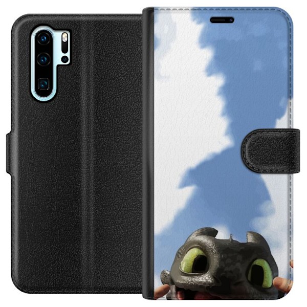 Huawei P30 Pro Tegnebogsetui Drage Træner