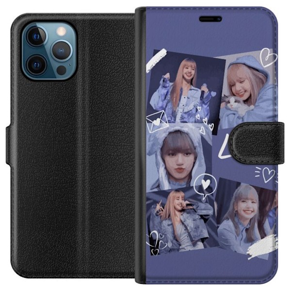 Apple iPhone 12 Pro Tegnebogsetui Lisa Blackpink – Aesthetic K-pop Queen