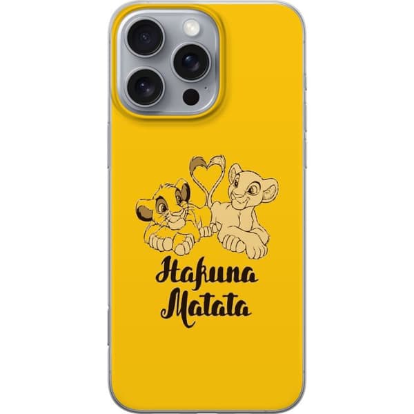 Kompatibelt Mobildeksel til Apple iPhone 16 Pro Max Hakuna Matata