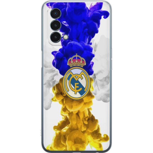 OnePlus Nord N200 5G Genomskinligt Skal Real Madrid Färger