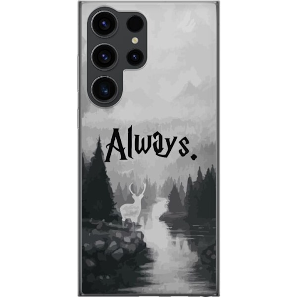 Samsung Galaxy S24 Ultra Läpinäkyvä kuori Harry Potter Aina
