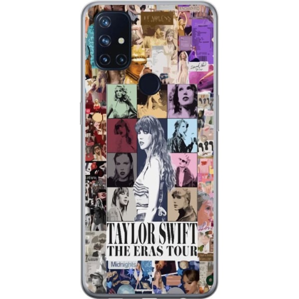 OnePlus Nord N10 5G Gjennomsiktig deksel Taylor Swift - Eras