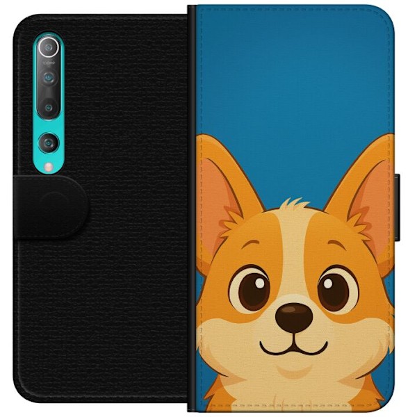 Xiaomi Mi 10 5G Plånboksfodral Hello Corgi