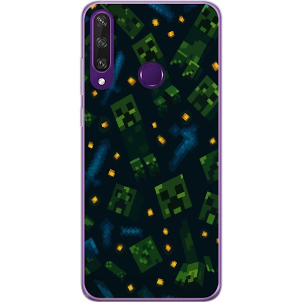 Huawei Y6p Läpinäkyvä kuori Minecraft Dungeons Mob