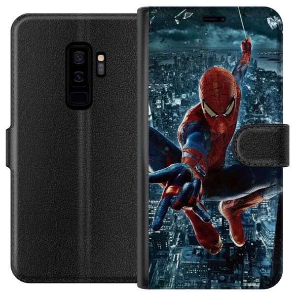 Kompatibel Tegnebogsetui til Samsung Galaxy S9+ Spiderman