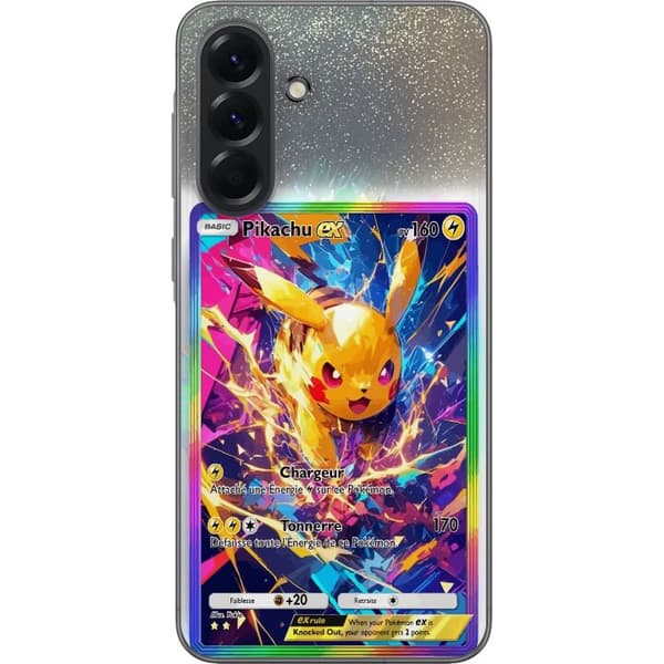Kompatibelt Mobildeksel til Samsung Galaxy A56 Pikachu gul