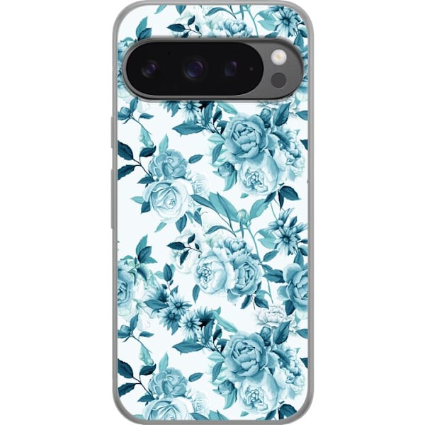 Google Pixel 9 Pro XL Gennemsigtig cover Blomster