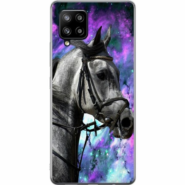 Samsung Galaxy A42 5G Genomskinligt Skal Häst
