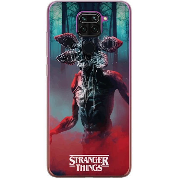 Xiaomi Redmi Note 9 Genomskinligt Skal Stranger Things Monster