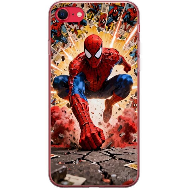 Kompatibelt Mobilskal till Apple iPhone 8 Spider Man action