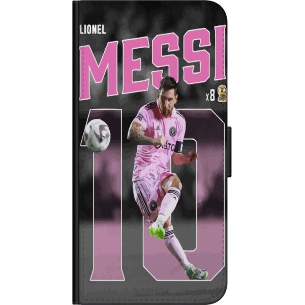 Xiaomi Redmi Note 9 4G Plånboksfodral Lionel Messi - Rosa