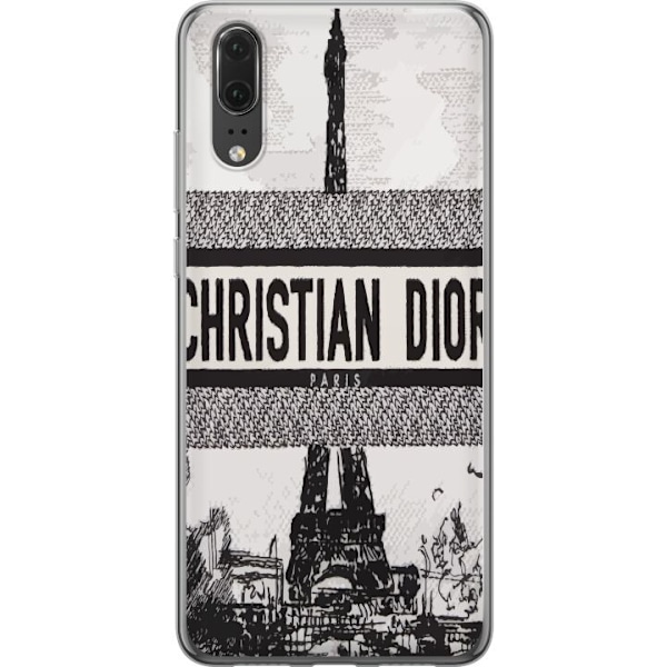 Huawei P20 Gennemsigtig cover Christian Dior