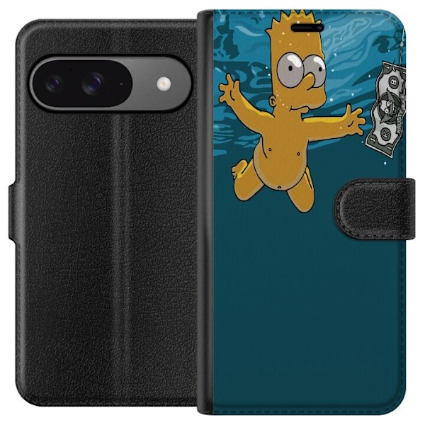 Google Pixel 9 Pro Lommeboketui Bart Simpson