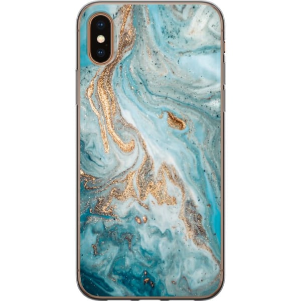 Apple iPhone XS Max Läpinäkyvä kuori Taikakivellä