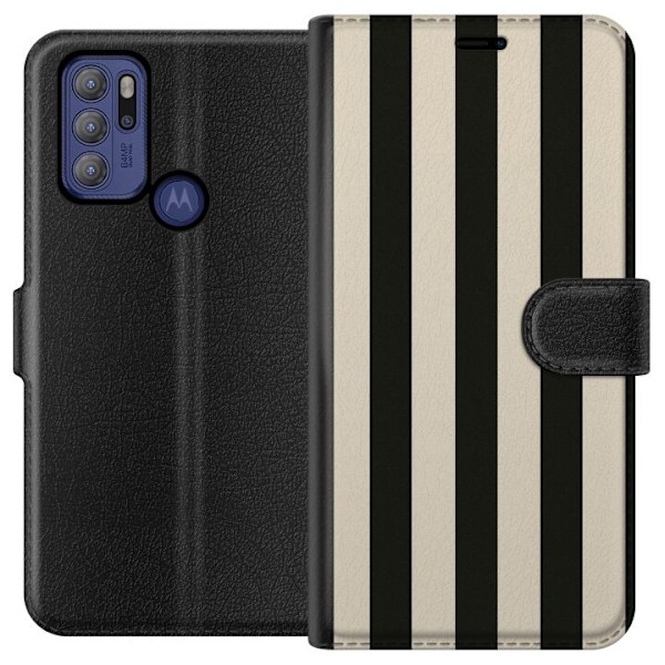 Motorola Moto G60S Plånboksfodral Line Flow