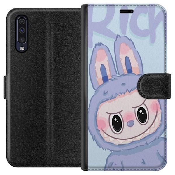 Samsung Galaxy A50 Plånboksfodral Blue Bunny Labubu