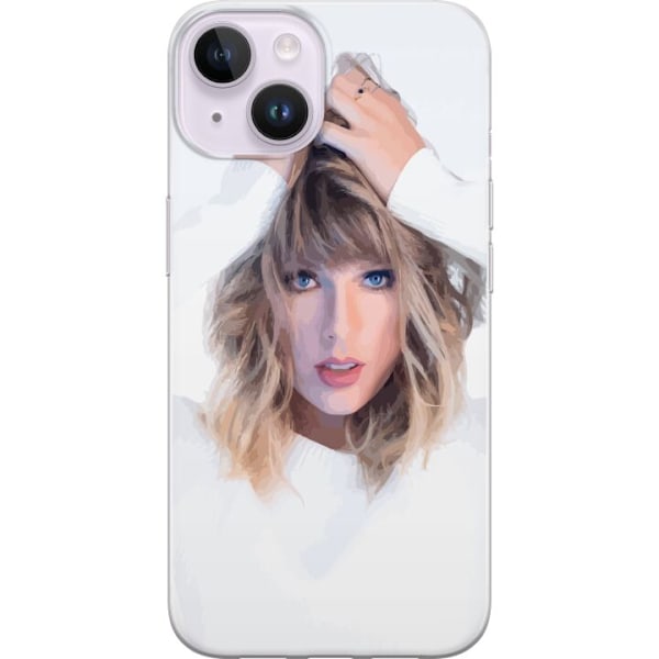 Apple iPhone 15 Gjennomsiktig deksel Taylor Swift