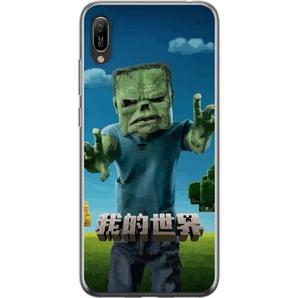 Huawei Y6 Pro (2019) Gennemsigtig cover A Minecraft Movie
