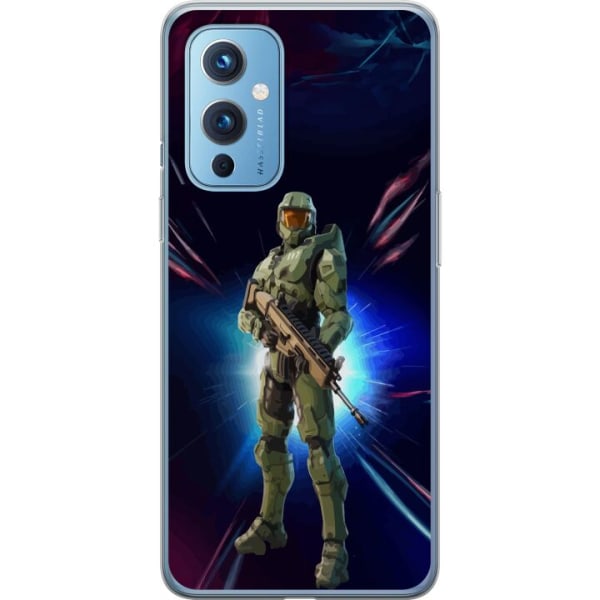 OnePlus 9 Gjennomsiktig deksel Fortnite - Master Chief