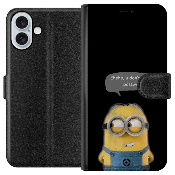 Apple iPhone 16 Plus Tegnebogsetui Minions