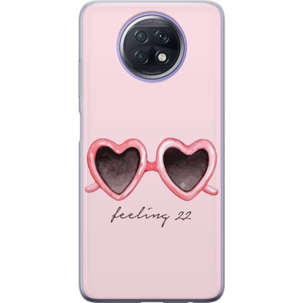Xiaomi Redmi Note 9T Gennemsigtig cover Taylor Swift - Feeling