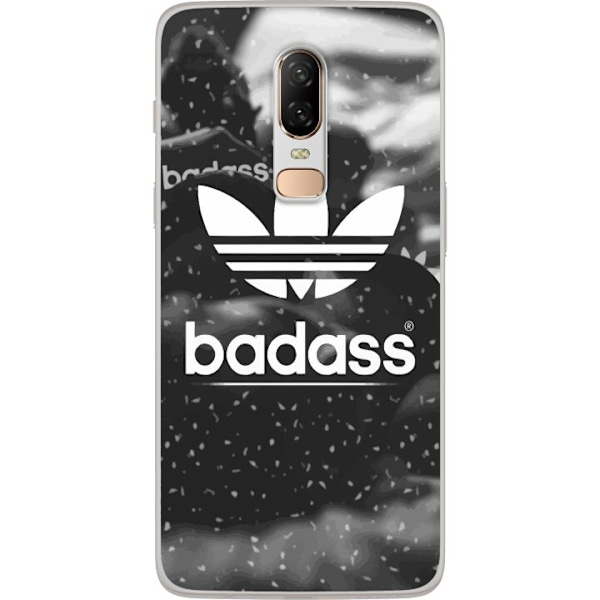 OnePlus 6 Läpinäkyvä kuori Adidas