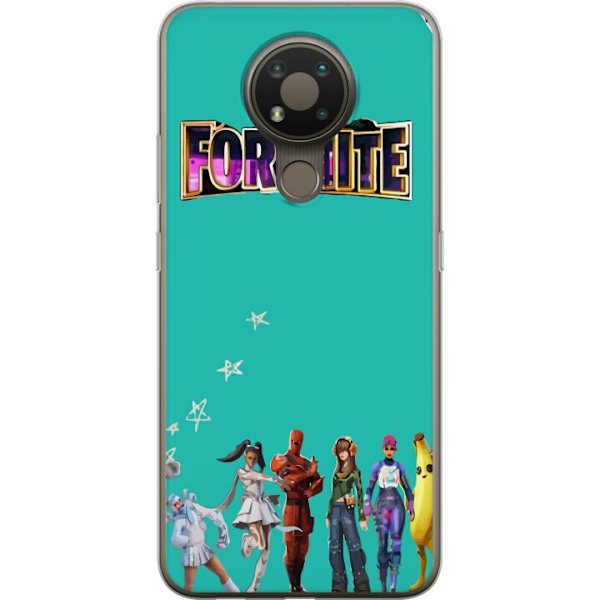 Nokia 3.4 Gennemsigtig cover Fortnite