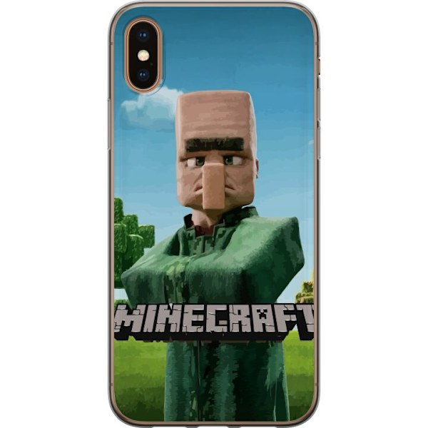 Apple iPhone XS Max Genomskinligt Skal A Minecraft Movie