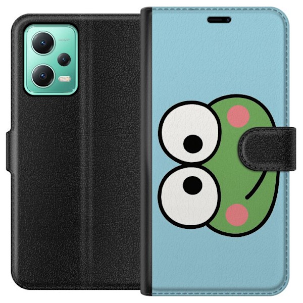 Xiaomi Redmi Note 12 Lompakkokotelo Keroppi Smile