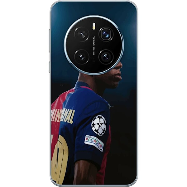 Honor Magic7 Pro Genomskinligt Skal Lamine Yamal – Barcelonas Wonderkid i Fokus