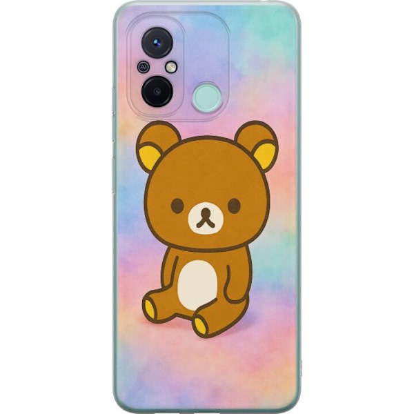 Xiaomi Redmi 12C Genomskinligt Skal Kawaii Sanrio Rilakkuma