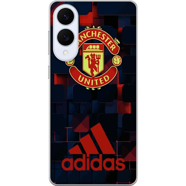 Samsung Galaxy S25 Edge Genomskinligt Skal Manchester United F