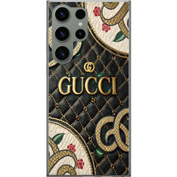 Samsung Galaxy S23 Ultra Läpinäkyvä kuori Gucci