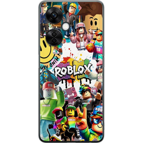 OnePlus Nord CE 3 Lite Gjennomsiktig deksel Roblox