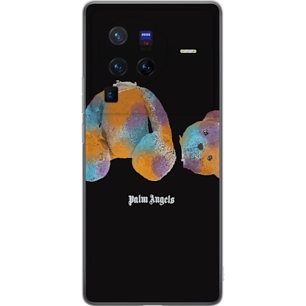 vivo X80 Pro Läpinäkyvä kuori Teddy Palm Angels