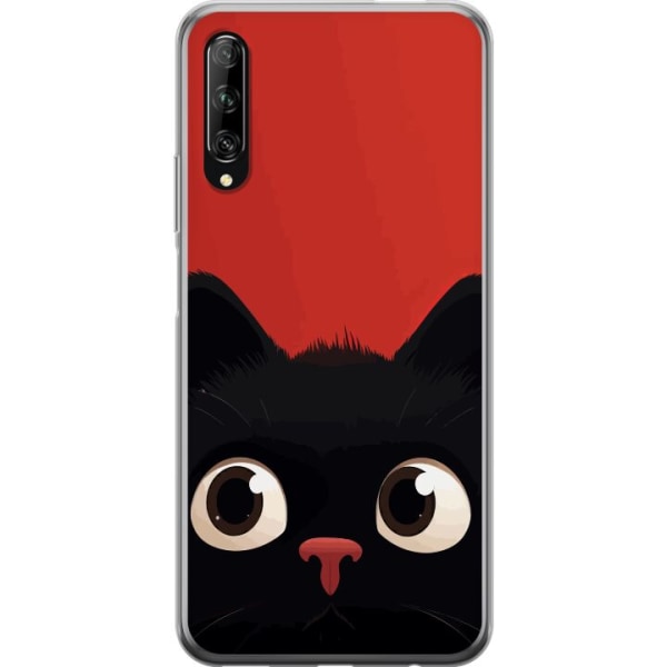Huawei P smart Pro 2019 Gennemsigtig cover Livlig Kat