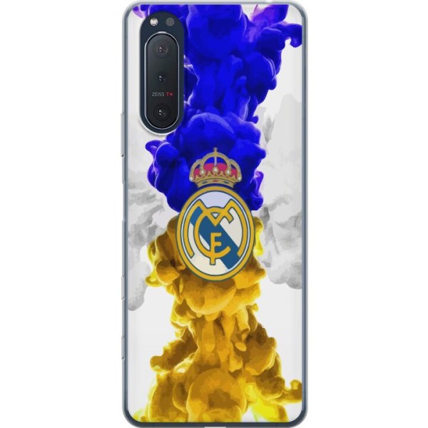 Sony Xperia 5 II Gennemsigtig cover Real Madrid Farver