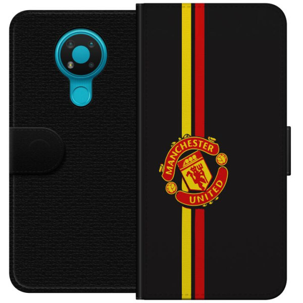 Nokia 3.4 Plånboksfodral Manchester United F.C.