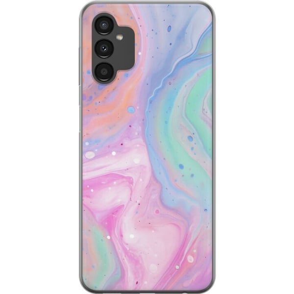 Samsung Galaxy A04s Gjennomsiktig deksel Pastellmarmor