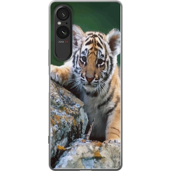 Sony Xperia 10 VI Gennemsigtig cover Tiger