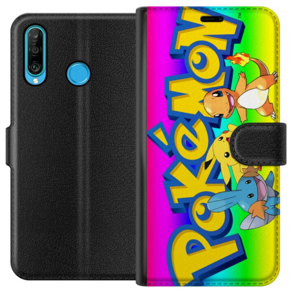 Huawei P30 lite Lompakkokotelo Pokémon