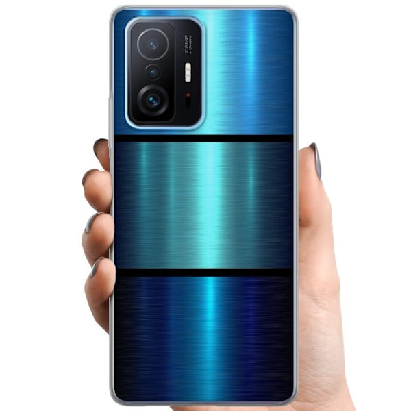 Xiaomi 11T Pro TPU Matkapuhelimen kuori Sininen Metalliset Raj