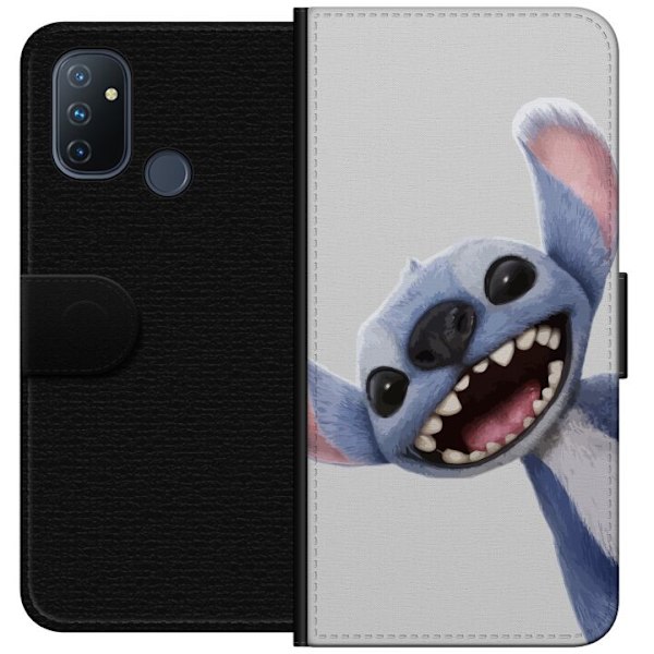 OnePlus Nord N100 Plånboksfodral Stitch i Fart – Kawaii Design för Fans & Barn