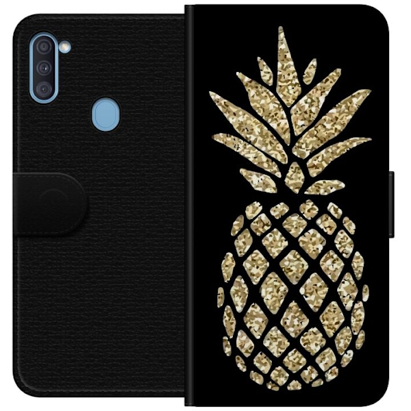 Samsung Galaxy A11 Tegnebogsetui Ananas