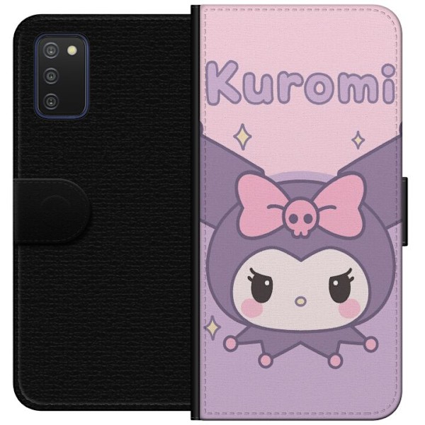 Samsung Galaxy A03s Lompakkokotelo Kuromi Kawaii