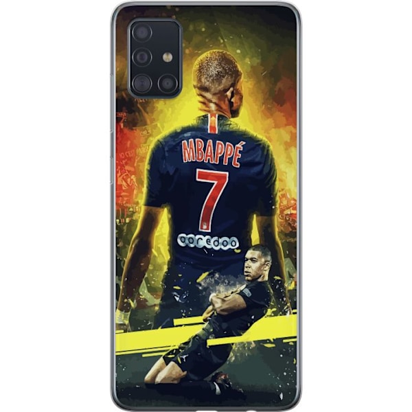 Samsung Galaxy A51 Gennemsigtig cover Kylian Mbappé