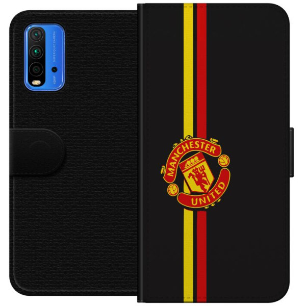 Xiaomi Redmi Note 9 4G Plånboksfodral Manchester United F.C.