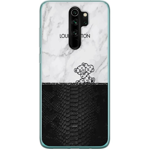 Xiaomi Redmi Note 8 Pro  Gennemsigtig cover LV bjørn marmor