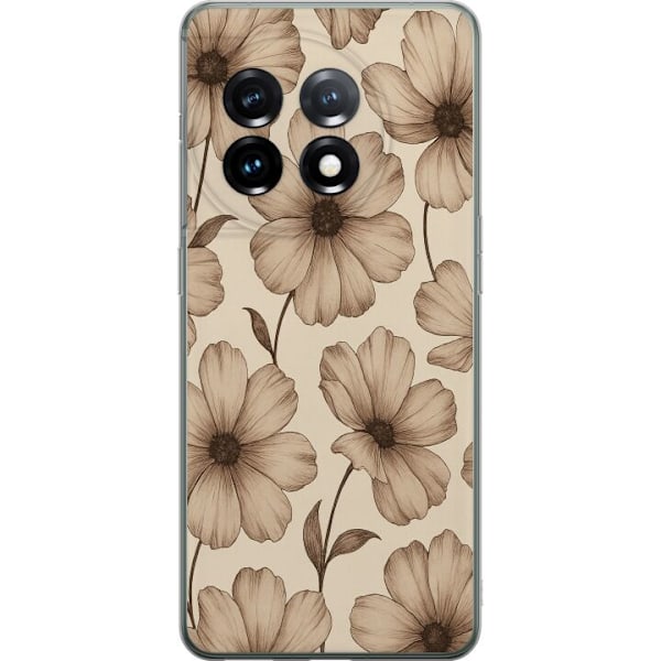 OnePlus 11 Läpinäkyvä kuori Pastel Rush